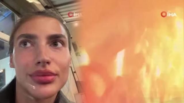 Harkov'da Rus füzesi sivil yerleşim alanını vurdu