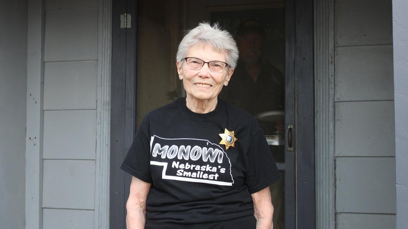 Nebraska'daki Monowi kasabasının tek sakini 88 yaşındaki Elsie Eiler
